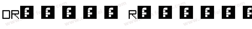 DRboran Regular字体转换
